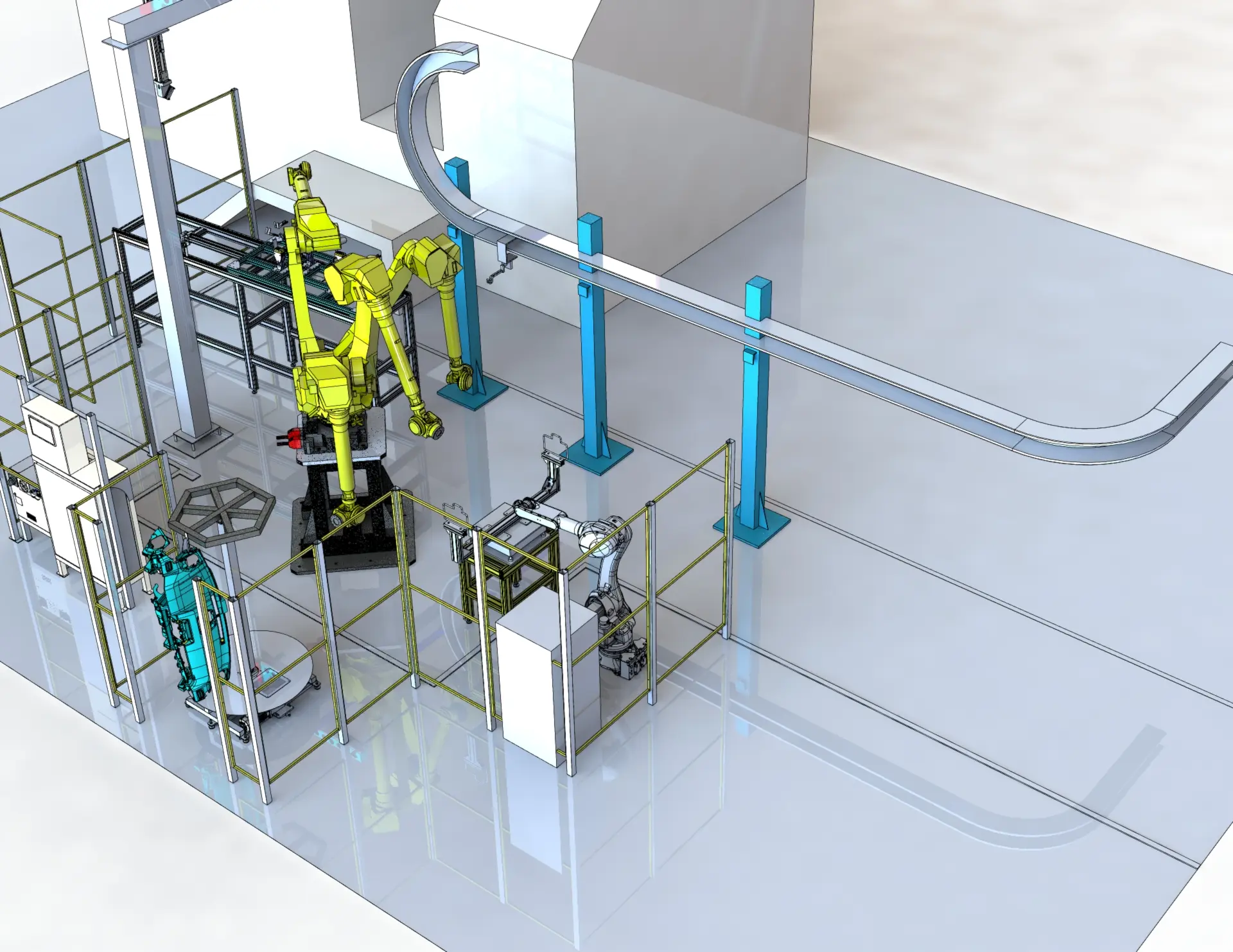 Celda Automatizada de Corte e Inspección ISK Automation