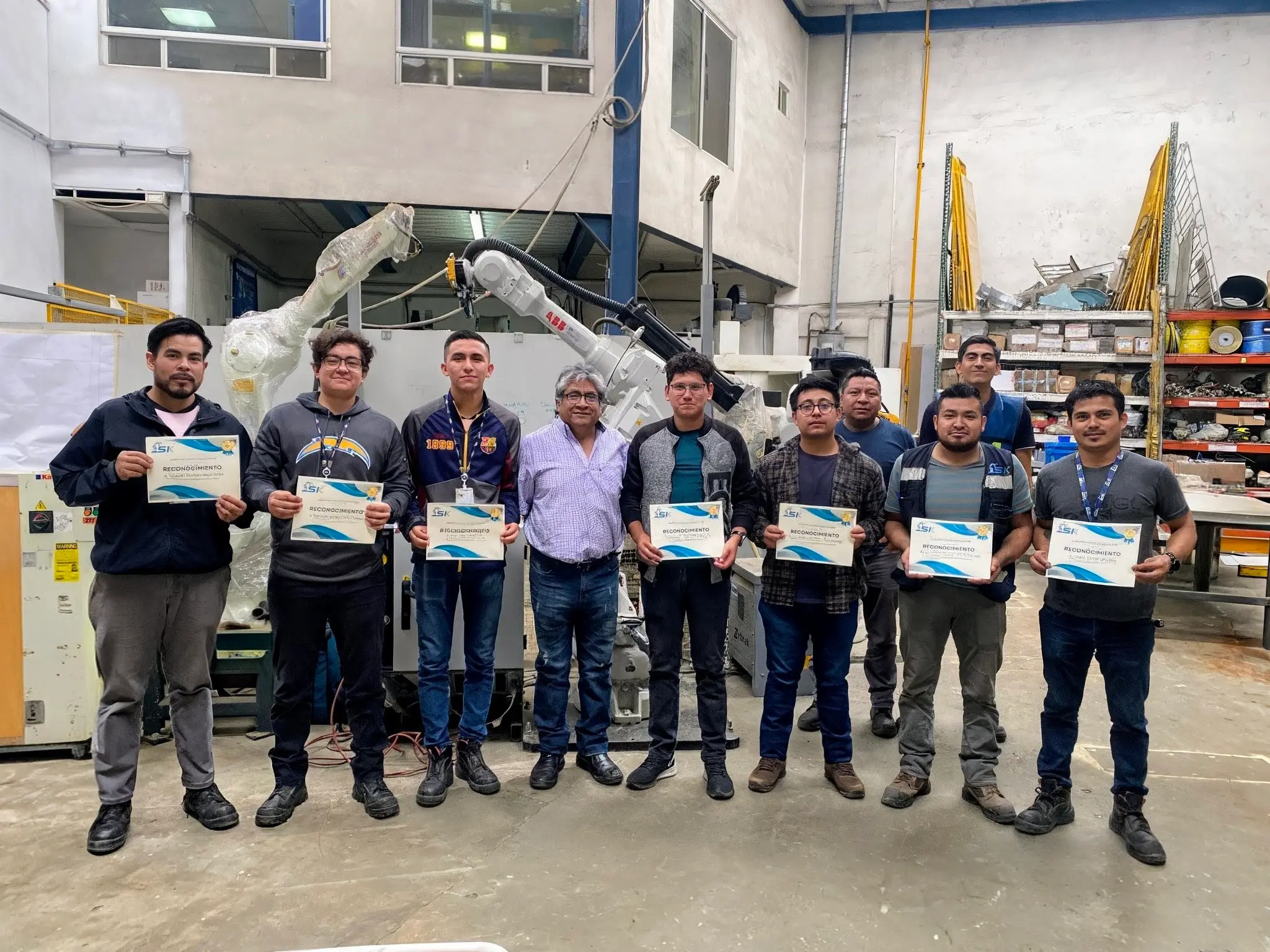 Entrenamiento Robots ABB