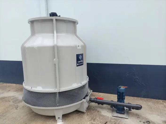 Instalación de torres de enfriamiento Automation ISK